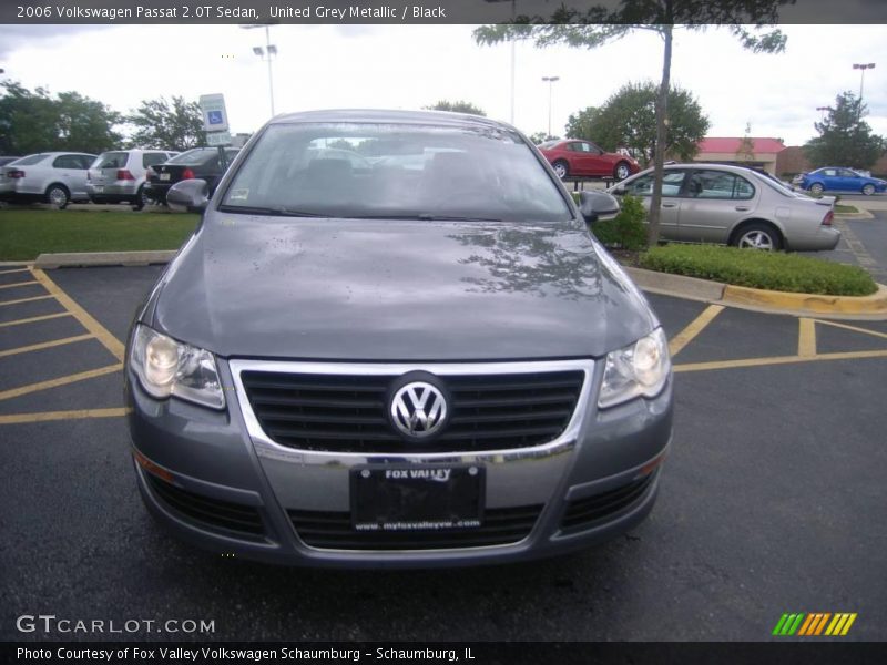 United Grey Metallic / Black 2006 Volkswagen Passat 2.0T Sedan