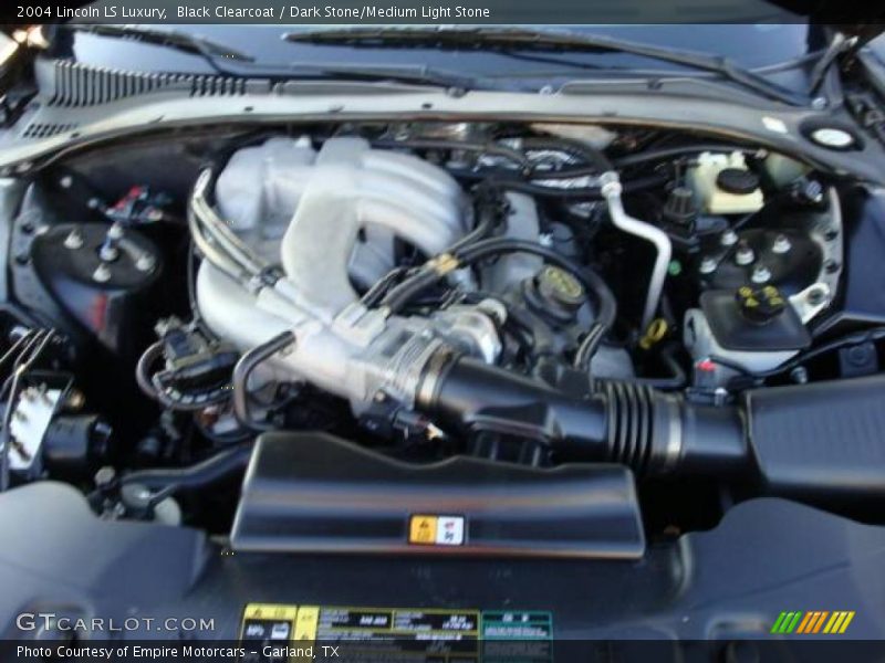 Black Clearcoat / Dark Stone/Medium Light Stone 2004 Lincoln LS Luxury