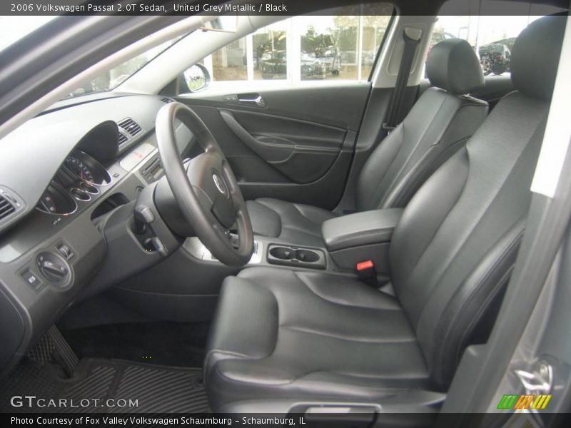 United Grey Metallic / Black 2006 Volkswagen Passat 2.0T Sedan
