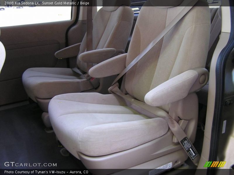 Sunset Gold Metallic / Beige 2008 Kia Sedona LX
