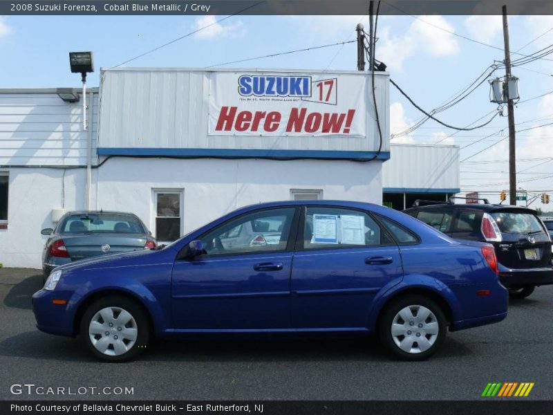 Cobalt Blue Metallic / Grey 2008 Suzuki Forenza