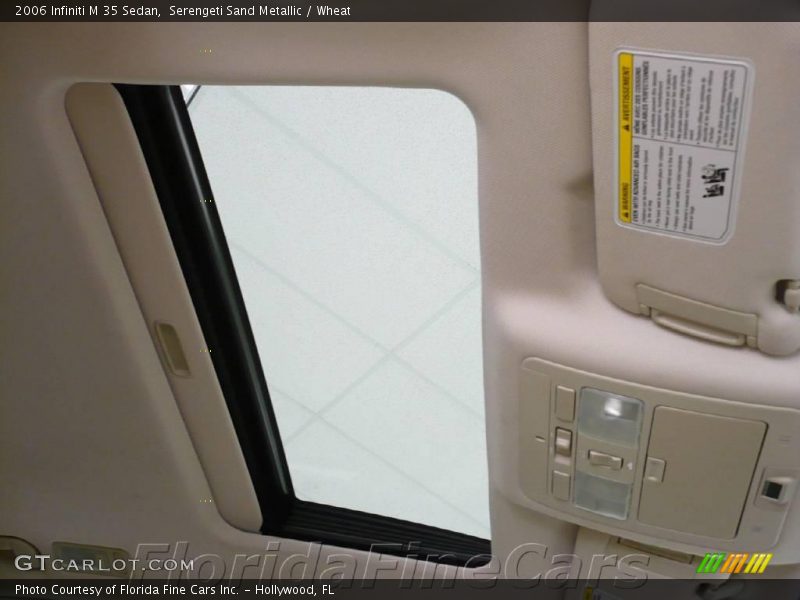 Serengeti Sand Metallic / Wheat 2006 Infiniti M 35 Sedan