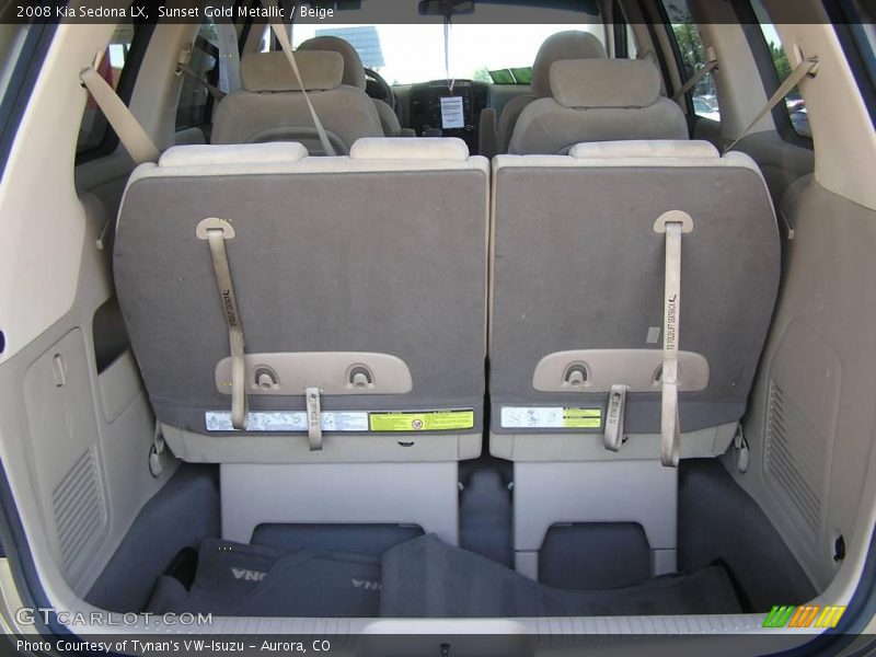 Sunset Gold Metallic / Beige 2008 Kia Sedona LX