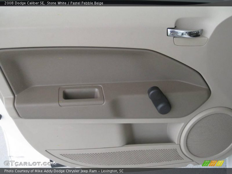 Stone White / Pastel Pebble Beige 2008 Dodge Caliber SE