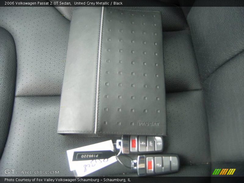 United Grey Metallic / Black 2006 Volkswagen Passat 2.0T Sedan