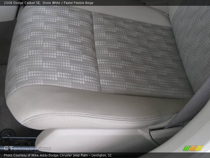 Stone White / Pastel Pebble Beige 2008 Dodge Caliber SE