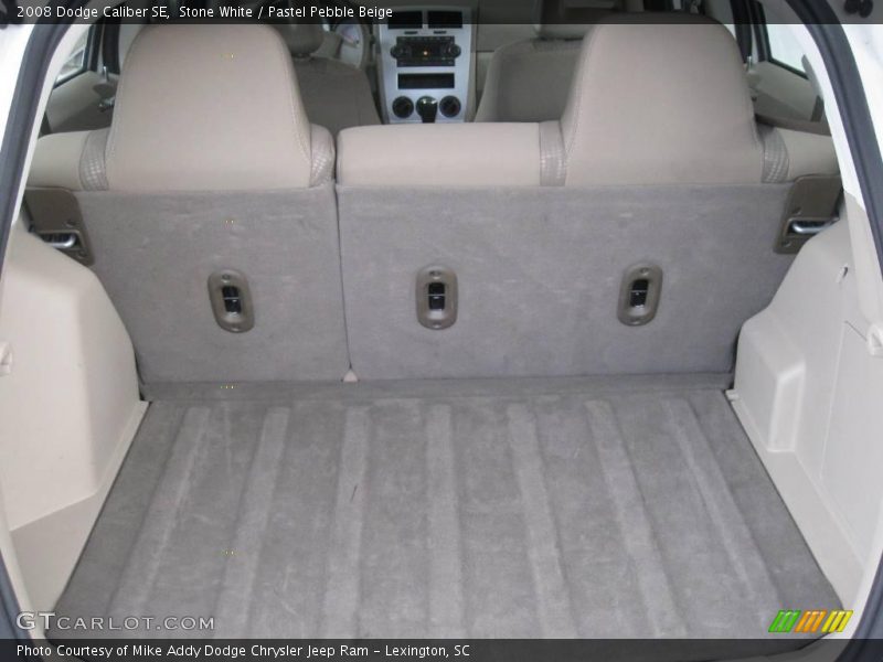 Stone White / Pastel Pebble Beige 2008 Dodge Caliber SE