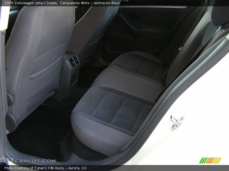 Campanella White / Anthracite Black 2008 Volkswagen Jetta S Sedan