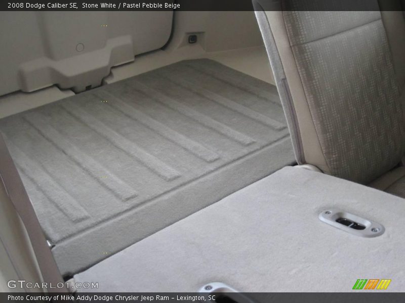 Stone White / Pastel Pebble Beige 2008 Dodge Caliber SE