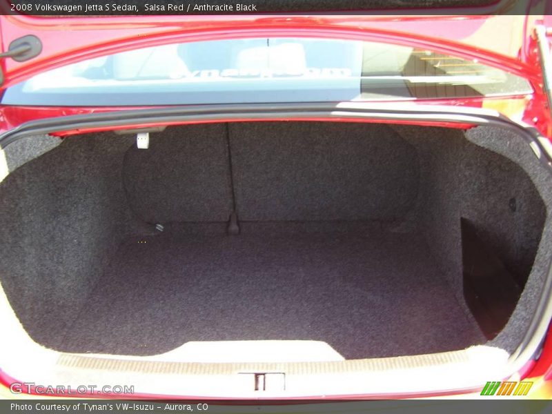 Salsa Red / Anthracite Black 2008 Volkswagen Jetta S Sedan