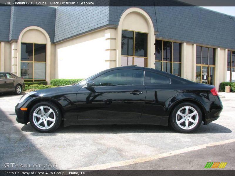 Black Obsidian / Graphite 2006 Infiniti G 35 Coupe