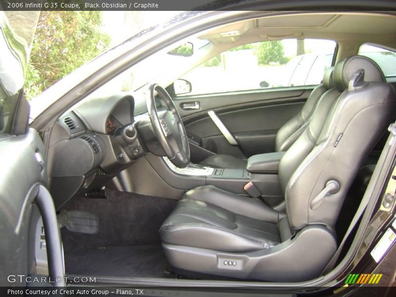 Black Obsidian / Graphite 2006 Infiniti G 35 Coupe