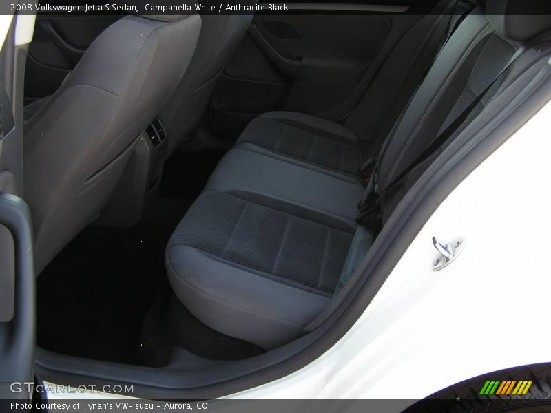 Campanella White / Anthracite Black 2008 Volkswagen Jetta S Sedan