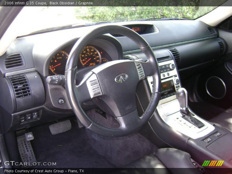 Black Obsidian / Graphite 2006 Infiniti G 35 Coupe