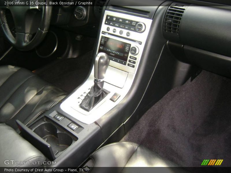Black Obsidian / Graphite 2006 Infiniti G 35 Coupe
