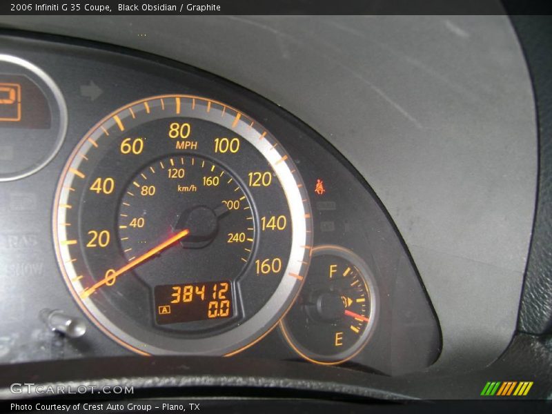 Black Obsidian / Graphite 2006 Infiniti G 35 Coupe