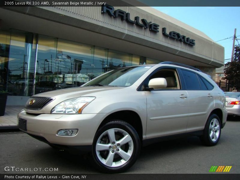 Savannah Beige Metallic / Ivory 2005 Lexus RX 330 AWD