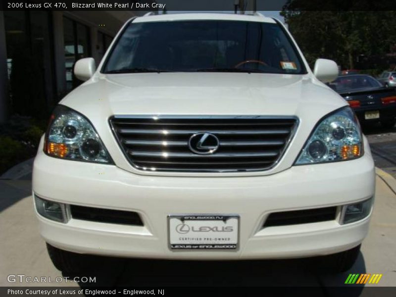 Blizzard White Pearl / Dark Gray 2006 Lexus GX 470