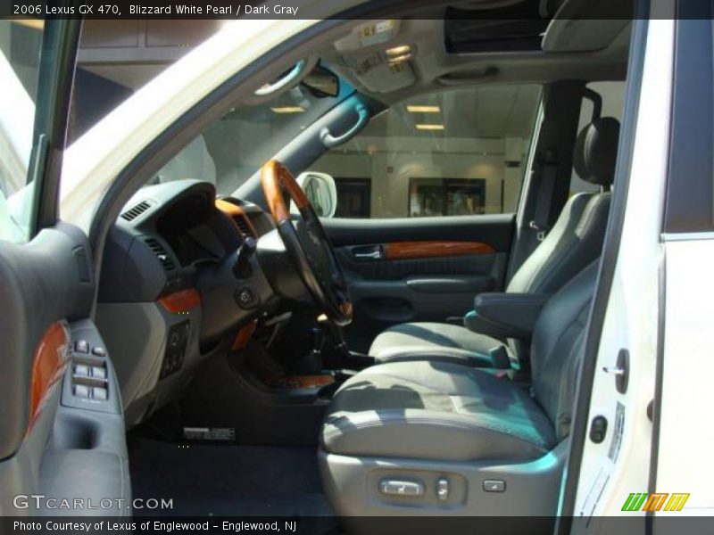 Blizzard White Pearl / Dark Gray 2006 Lexus GX 470