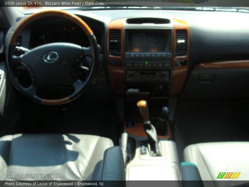 Blizzard White Pearl / Dark Gray 2006 Lexus GX 470