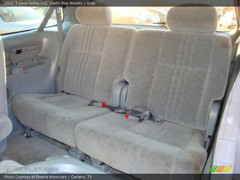 Sailfin Blue Metallic / Gray 2002 Toyota Sienna XLE