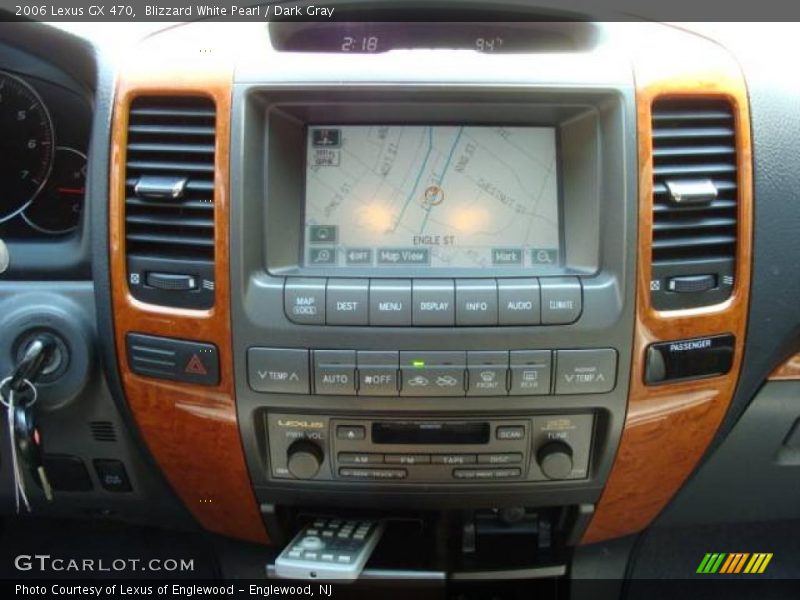 Blizzard White Pearl / Dark Gray 2006 Lexus GX 470