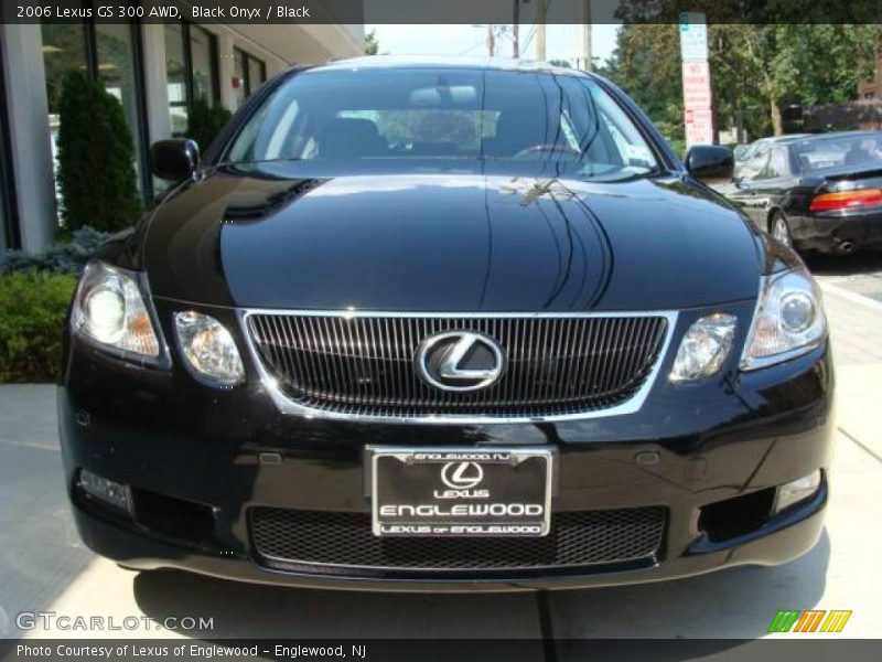 Black Onyx / Black 2006 Lexus GS 300 AWD