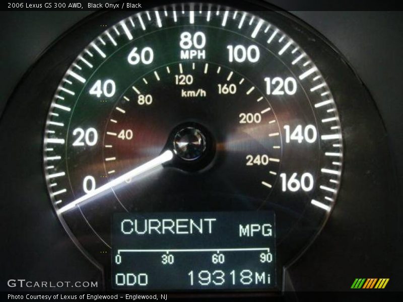 Black Onyx / Black 2006 Lexus GS 300 AWD