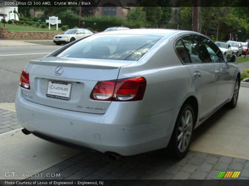 Crystal White / Black 2006 Lexus GS 300 AWD