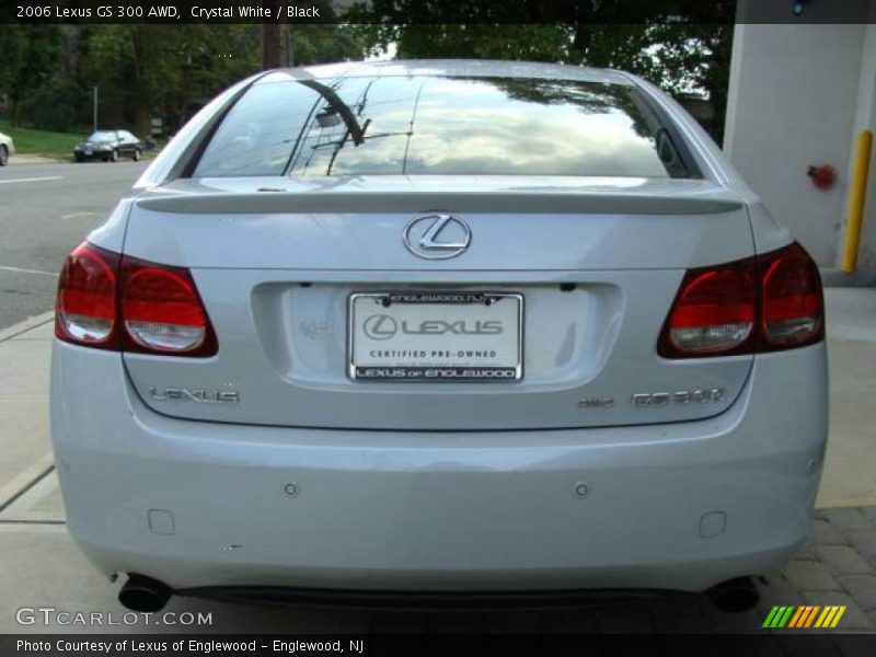 Crystal White / Black 2006 Lexus GS 300 AWD
