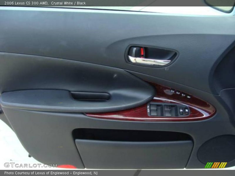 Crystal White / Black 2006 Lexus GS 300 AWD