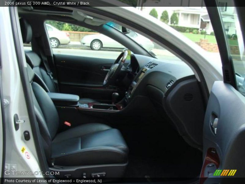 Crystal White / Black 2006 Lexus GS 300 AWD