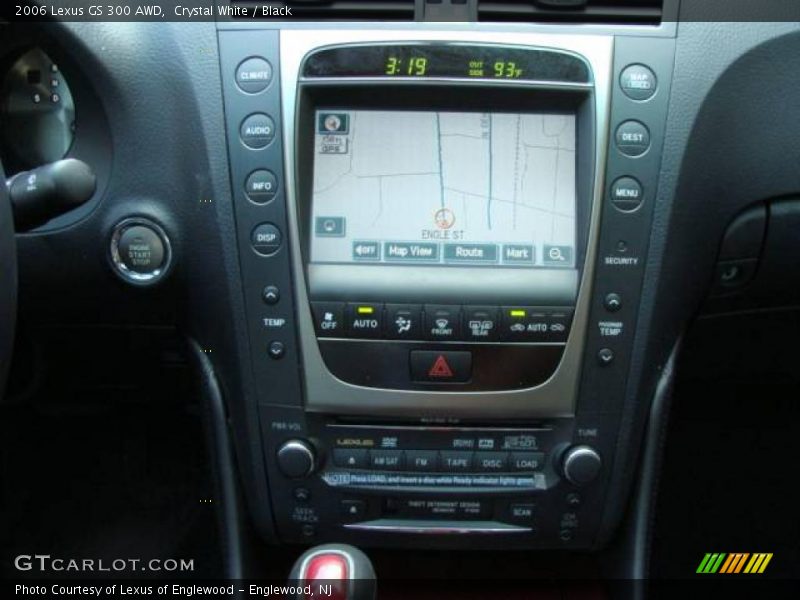 Crystal White / Black 2006 Lexus GS 300 AWD