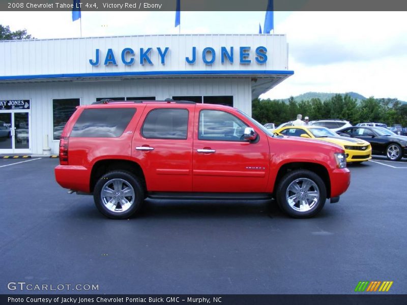 Victory Red / Ebony 2008 Chevrolet Tahoe LT 4x4