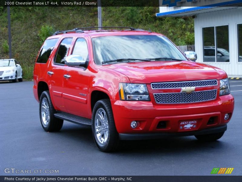 Victory Red / Ebony 2008 Chevrolet Tahoe LT 4x4