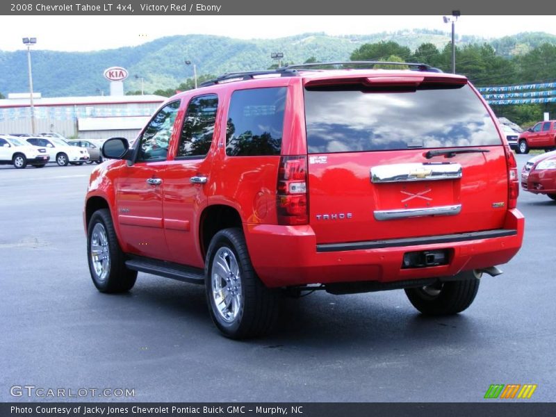 Victory Red / Ebony 2008 Chevrolet Tahoe LT 4x4