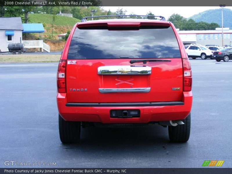 Victory Red / Ebony 2008 Chevrolet Tahoe LT 4x4