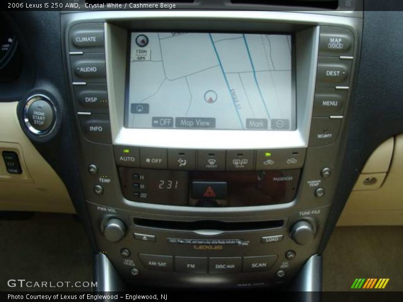 Crystal White / Cashmere Beige 2006 Lexus IS 250 AWD