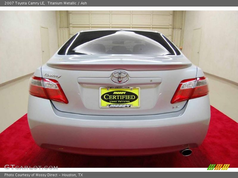 Titanium Metallic / Ash 2007 Toyota Camry LE