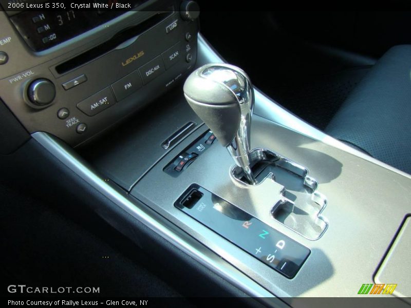 Crystal White / Black 2006 Lexus IS 350