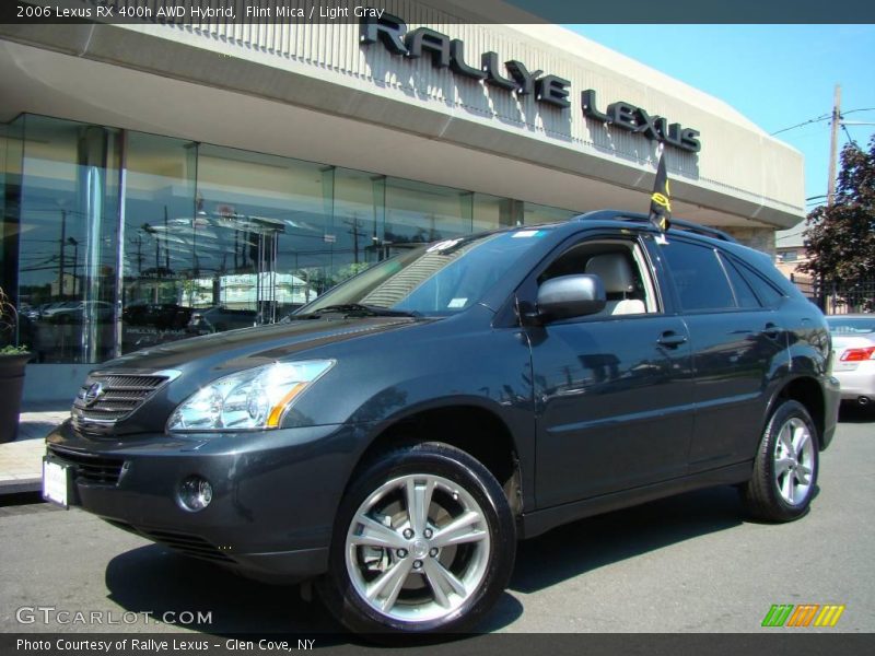 Flint Mica / Light Gray 2006 Lexus RX 400h AWD Hybrid