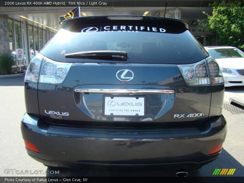 Flint Mica / Light Gray 2006 Lexus RX 400h AWD Hybrid