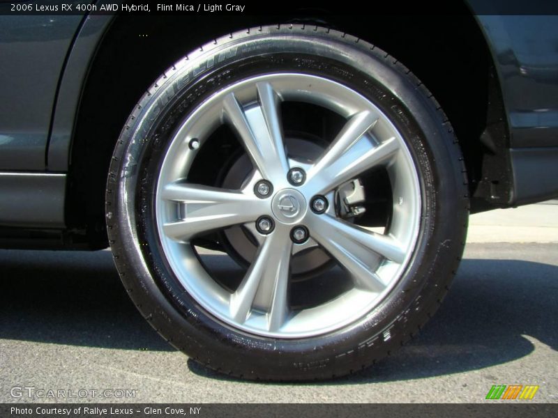 Flint Mica / Light Gray 2006 Lexus RX 400h AWD Hybrid