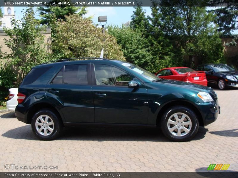 Everest Green Metallic / Macadamia 2006 Mercedes-Benz ML 350 4Matic