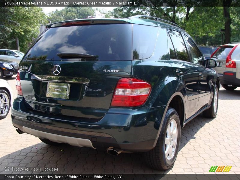Everest Green Metallic / Macadamia 2006 Mercedes-Benz ML 350 4Matic
