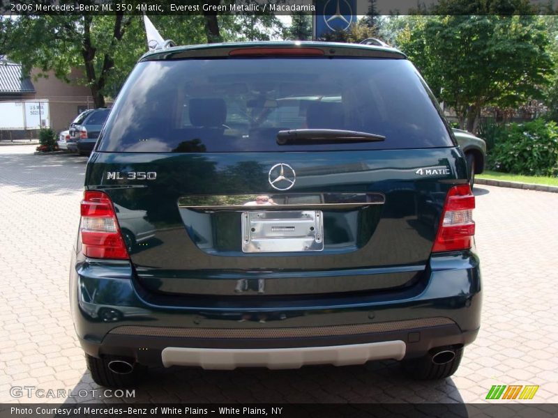 Everest Green Metallic / Macadamia 2006 Mercedes-Benz ML 350 4Matic