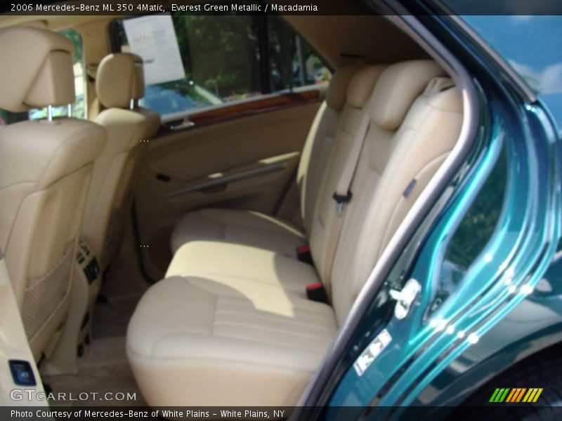 Everest Green Metallic / Macadamia 2006 Mercedes-Benz ML 350 4Matic