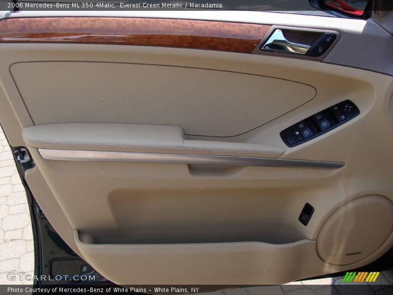 Everest Green Metallic / Macadamia 2006 Mercedes-Benz ML 350 4Matic