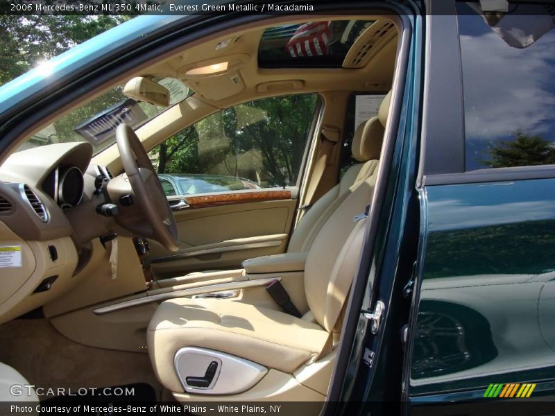 Everest Green Metallic / Macadamia 2006 Mercedes-Benz ML 350 4Matic