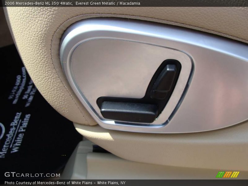 Everest Green Metallic / Macadamia 2006 Mercedes-Benz ML 350 4Matic